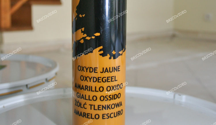 oxyde jaune peinture